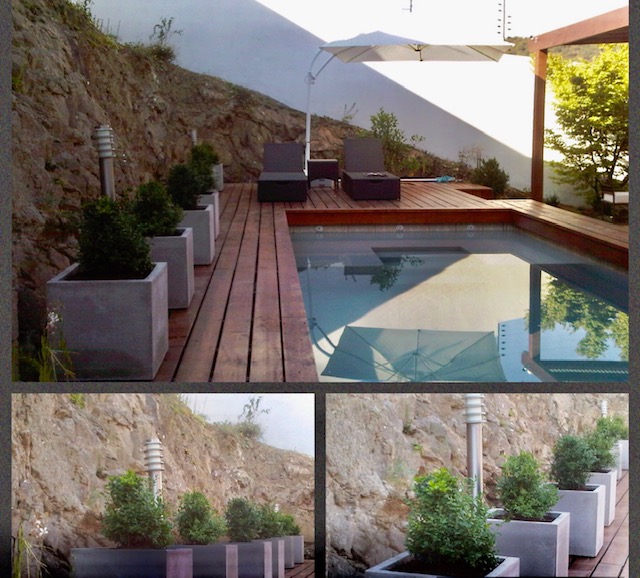 Deck de piscina